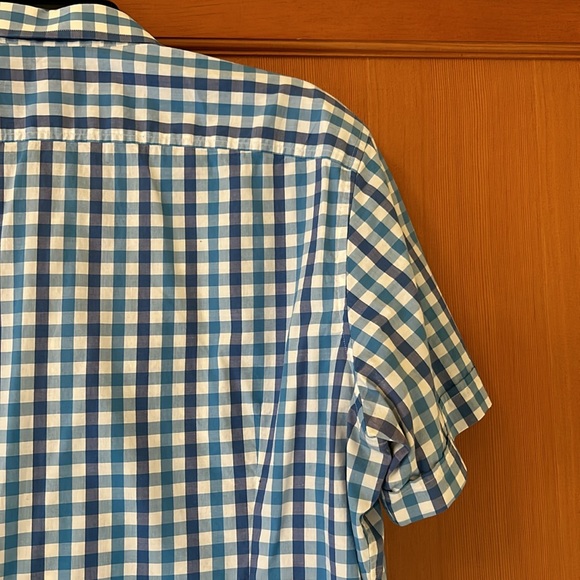 Men’s EUC Banana Republic Short-sleeve button down (size L) - Picture 7 of 7